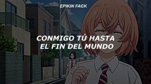 La canción de Kisaki a Hinata. 😭// Oye Mi Amor- Mana // Epicik Fack