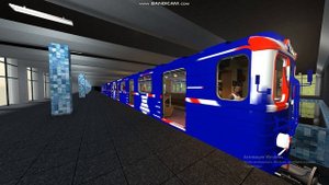 Еж3 в окраски Флаги Австралии в Метрострое Гмод