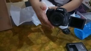 UNBOXING NEW CAMERA CANON SX 60 HS 65x optical zoom