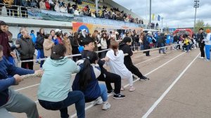 Финальное перетягивание каната ФФКСиТ против Мединститута БГУ