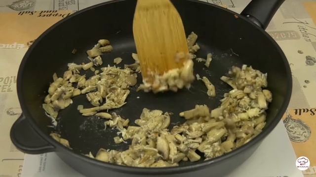 Вкусные кальмары с грибной начинкой смотреть онлайн