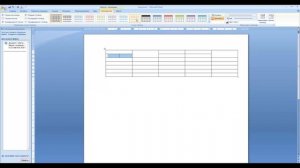 Как сделать таблицу в Ворд