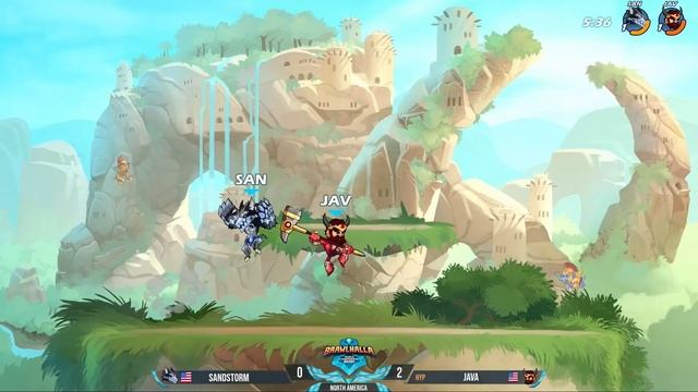 Sandstorm vs Java - Losers Final - BCX Singles Finals 2021 - NA 1v1 смотреть онлайн