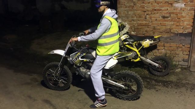 УЧИМСЯ ЗАВОДИТЬ ПИТБАЙК - ЧАСТЬ 2 смотреть онлайн