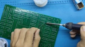 ZX spectrum Ленинград 2, паяем плату.