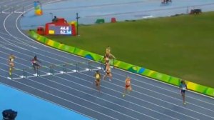 Ріо-2016: 400 м з/б, жінки, півфінал (Вікторія Ткачук)