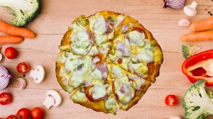 ВКУСНЯТИНА супер легко и быстро. Легкий рецепт вкусной пиццы. Очень простой рецепт вкусной пиццы