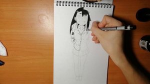 Drawing Nagatoro | Рисунок Нагаторо