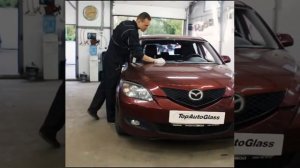 Замена лобового стекла Мазда 3