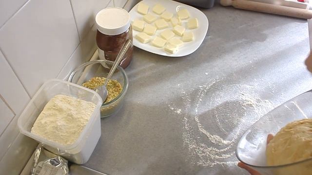 Краффин / Краффин с ореховым миксом / Краффин с Nutella / Рецепт и технология приготовления краффин