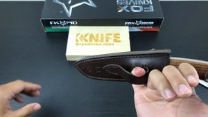 Нож "Pro-Hunter" N690 Ziricote Wood Fox Knives FX-131 DW