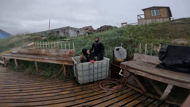 Баренцево море 2023, полуостров Немецкий. Дайвинг Клуб Нева-Дайверс