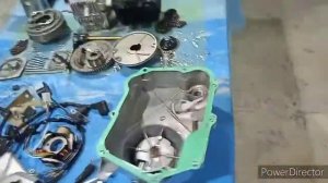 Мопед ???Delta, Omaks 110cc.Разбор двигателя.