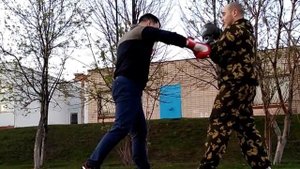 Шуточный ролик про любительский бокс