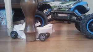 Мега Краш-тест машины из бумаги