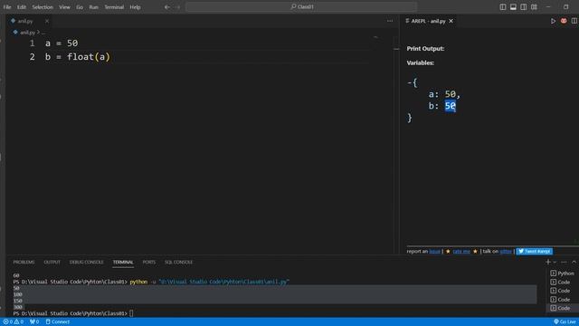 Python part-03 || type conversions and string operations | Python for beginners