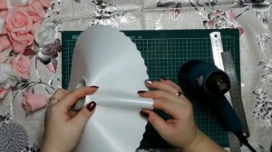 МК Красивая юбочка из изолона для букета.светильник из изолона.