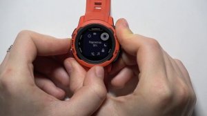 Как поменять яркость экрана Garmin Instinct 2s - Настройки экрана Garmin Instinct 2s