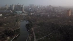 Одесса Парк Победы с высоты птичьего полета.