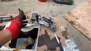 Ремонт теплообменника. Шевроле КРУЗ 1.8 своими руками.  Repair of the heat exchanger. Chevrolet CRU