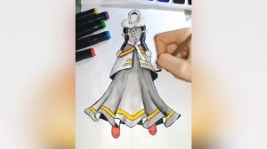 красивое платье. зимнее платье. beautiful winter dress. eskiz. sketch. эскиз.