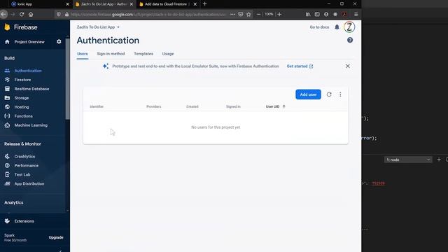 Building an iOS, Android, & Web App Using JavaScript/React/Ionic/Firebase (11/15: DATABASE SETUP) смотреть онлайн