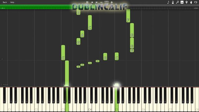 Doki Doki Literature Club - Your Reality/Credits Theme Piano Tutorial Synthesia смотреть онлайн