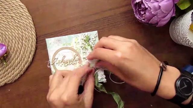 Украшение коробочки/DIY