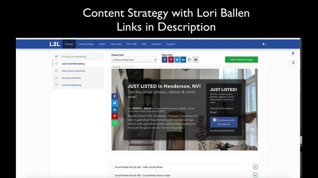 KW Command | How To Run a Facebook Ad in Lead | Las Vegas Lori Ballen 2019 смотреть онлайн