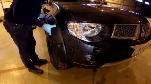 Установка силовых расширителей Lapter на MITSUBISHI L200  Тюнинг внедорожников  HIGH