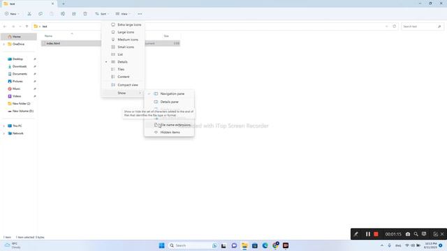 How To Create An HTML FIle On Windows 11