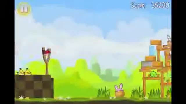 Angry Birds Seasons Easter Eggs Level 13 смотреть онлайн