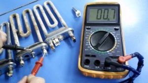 Тэн стиральной машины - проверка прозвонка. Диагностика тэна, замыкает на корпус, автомат машина