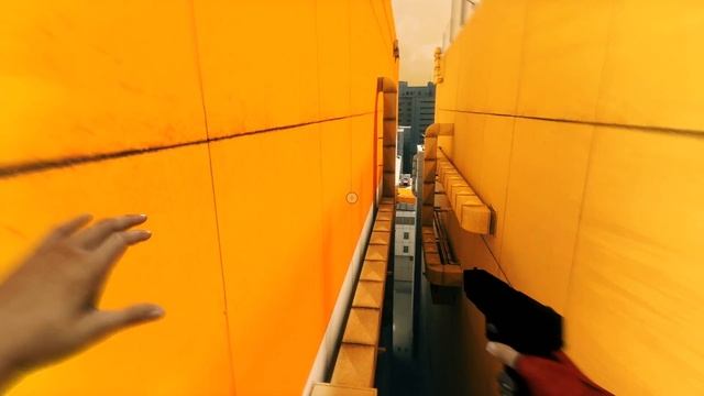 Pursuit Cops aren't so tough - Mirror's Edge gameplay смотреть онлайн