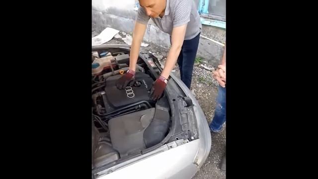 Замена турбины. Ауди А6 в кузове С5 1.8 турбо AWT МКПП 2003 г. Консультация с механиком. смотреть онлайн