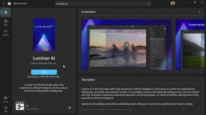 Install Luminar AI on windows 11 - how to install luminar ai photo editor app on windows - ai photo