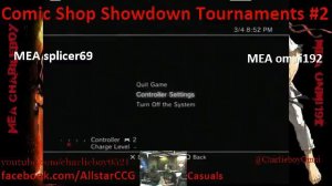 Comic Shop Showdown #2 at Allstar Comics Cards and Games! TTT2