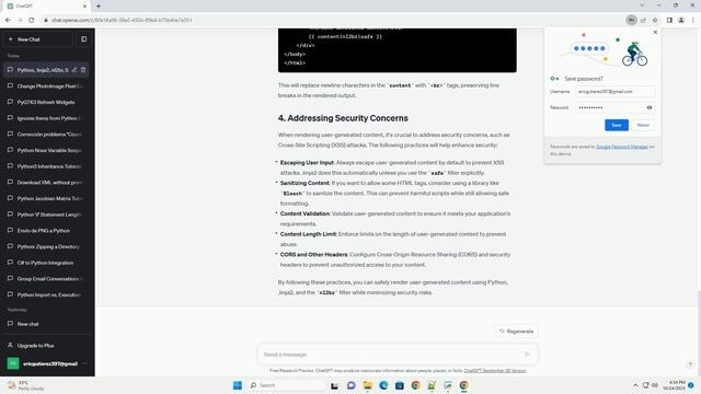 Python Jinja2 nl2br and security смотреть онлайн