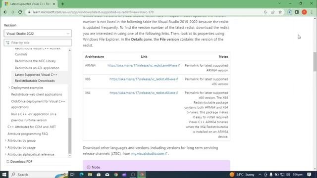 How To Download All Version Of Microsoft Visual C++ 2015 To 2022