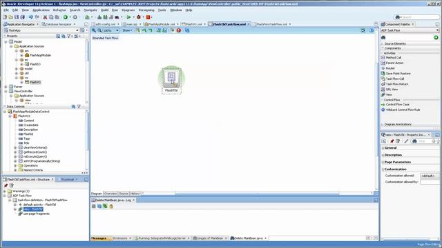 Flash App 001: Introduction to Flash Card Application Jdeveloper