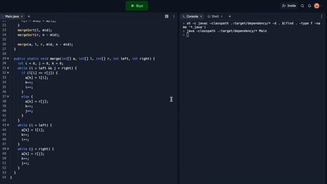 Merge Sort Tutorial (JAVA) смотреть онлайн