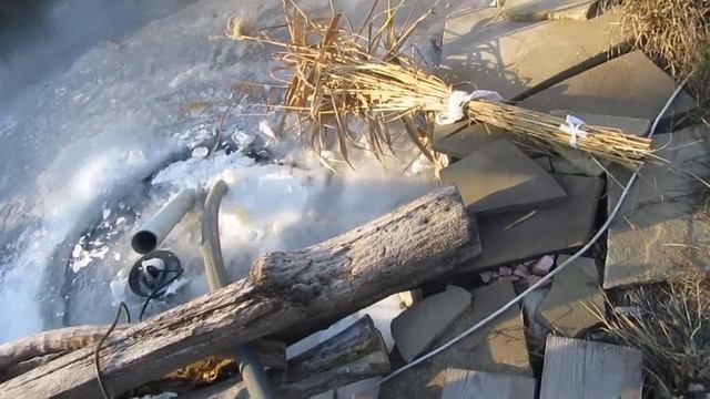 Пруд. Замёрзла лунка! Какой способ эффективнее для содержания лунки незамёрзшей смотреть онлайн