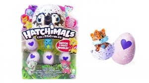 HATCHIMALS ЯЙЦА СЮРПРИЗЫ с игрушками ХЕТЧИМАЛС Коллекционные фигурки зверушки Surprise eggs unboxing