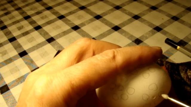 Кружевная резьба по яичной скорлупе