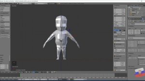 Быстрый риггинг персонажа в BLENDER | Для новичков