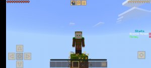 Выживание на одном блоке в minecraft #1|Дима minecraft!