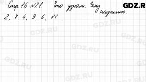 Что узнали, чему научились, стр. 16 № 21 - Математика 3 класс 1 часть Моро