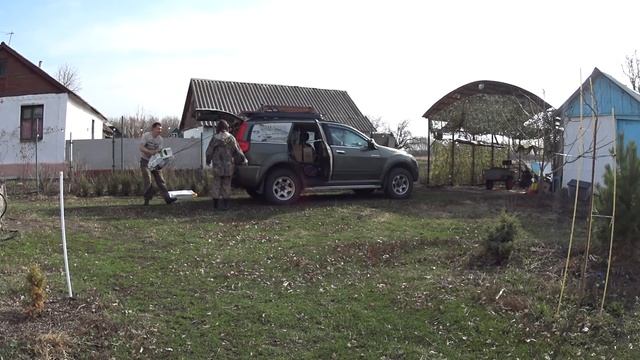 Срочные весенние работы. Подготовка первого участка к сезону. Дом в деревне смотреть онлайн