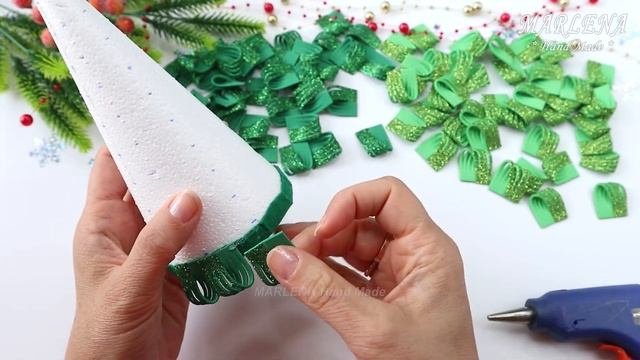 ? Новогодняя ЁЛОЧКА из ФОАМИРАНА ? Christmas Tree DIY