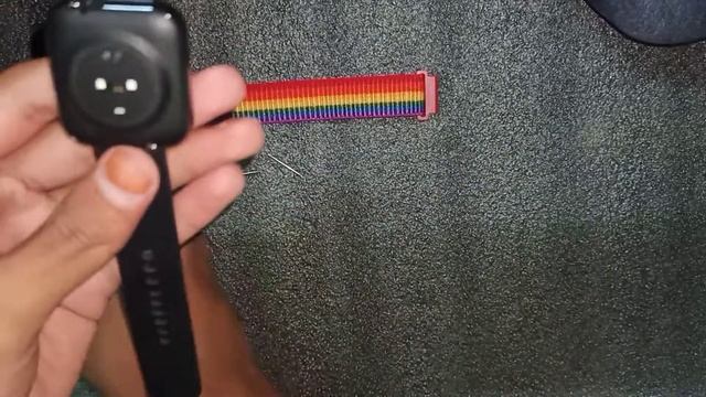 Rainbow strap for 20mm any watch | my watch realme watch смотреть онлайн